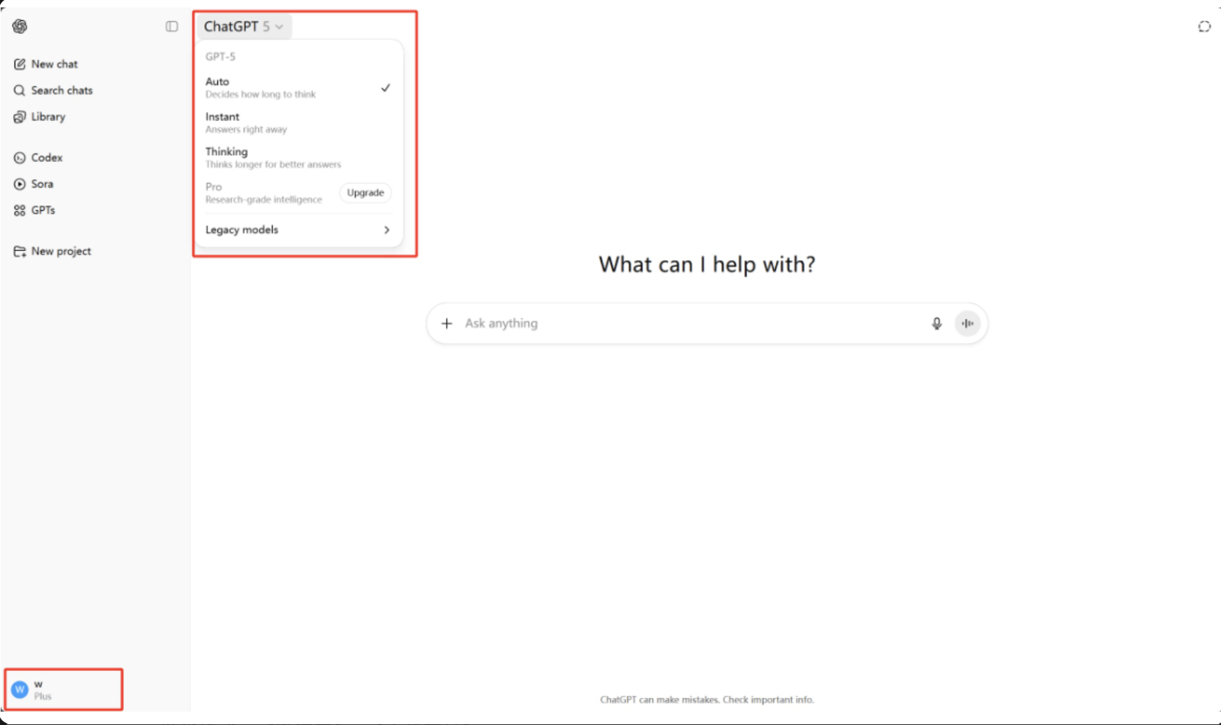ChatGPT Plus 升级成功截图